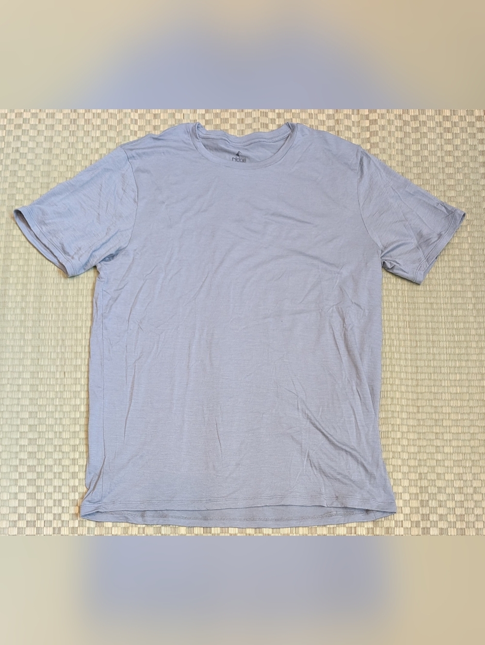 Ridge Merino Journey Wool Blend T-shirt Gray Men's Size Large